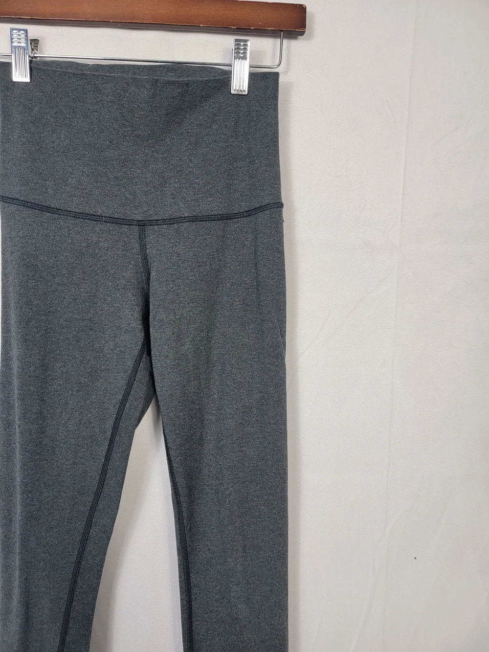 Lululemon Wunder Under High-Rise Leggings – Heathered Gray (Size Small / 4-6)